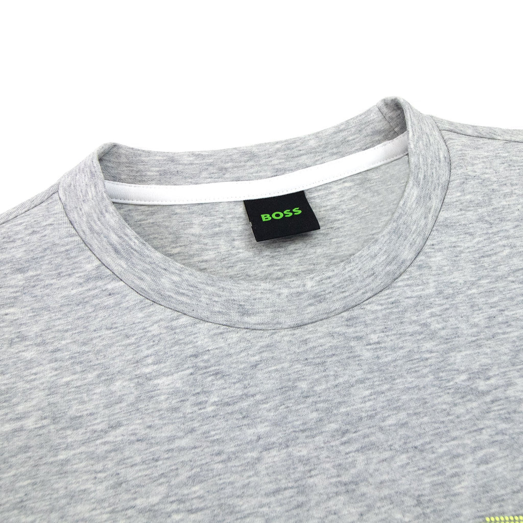Hugo Boss Salbo Iconic Crew Neck Sweat Light Grey