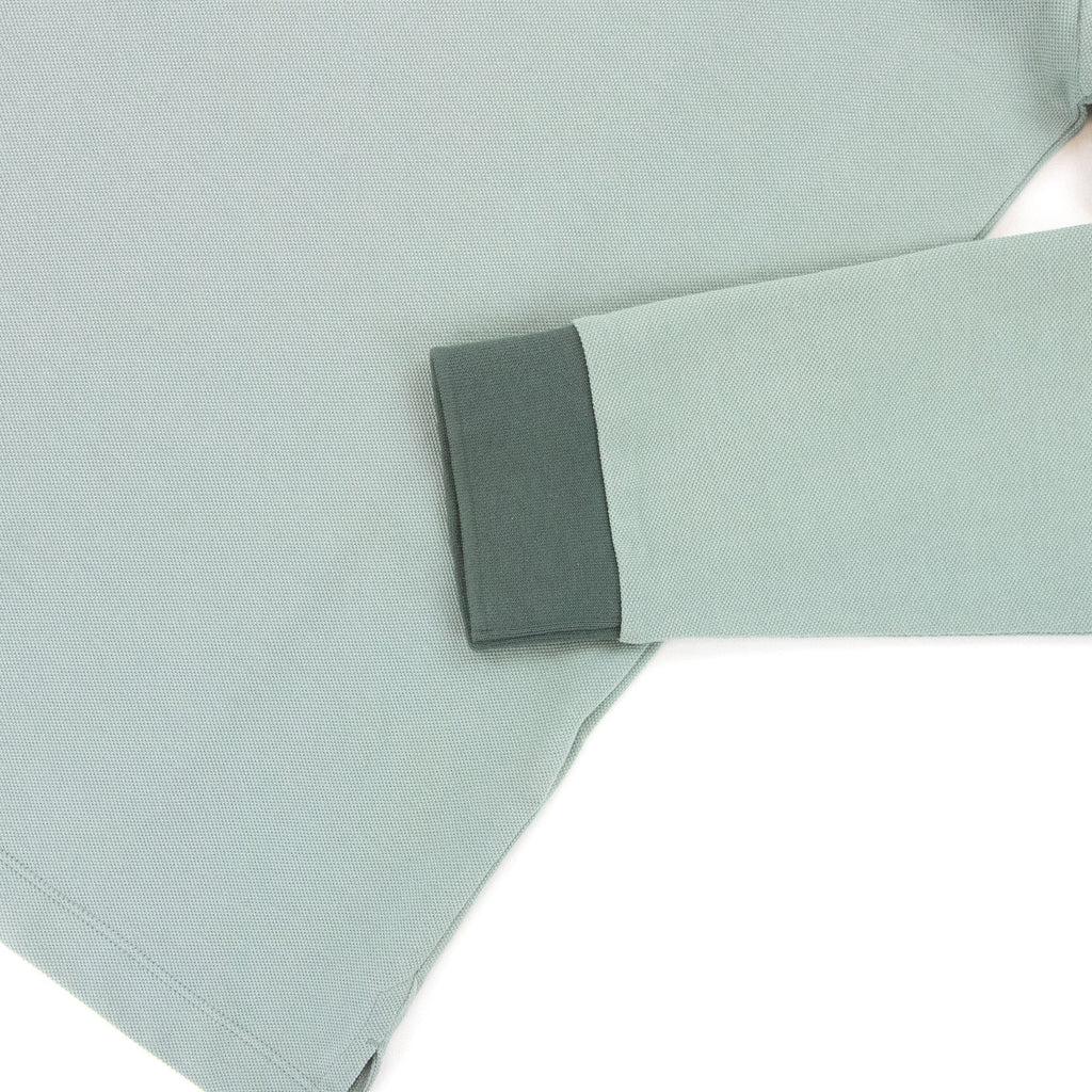 Burberry Lawford L/s Polo Eucalyptus Green