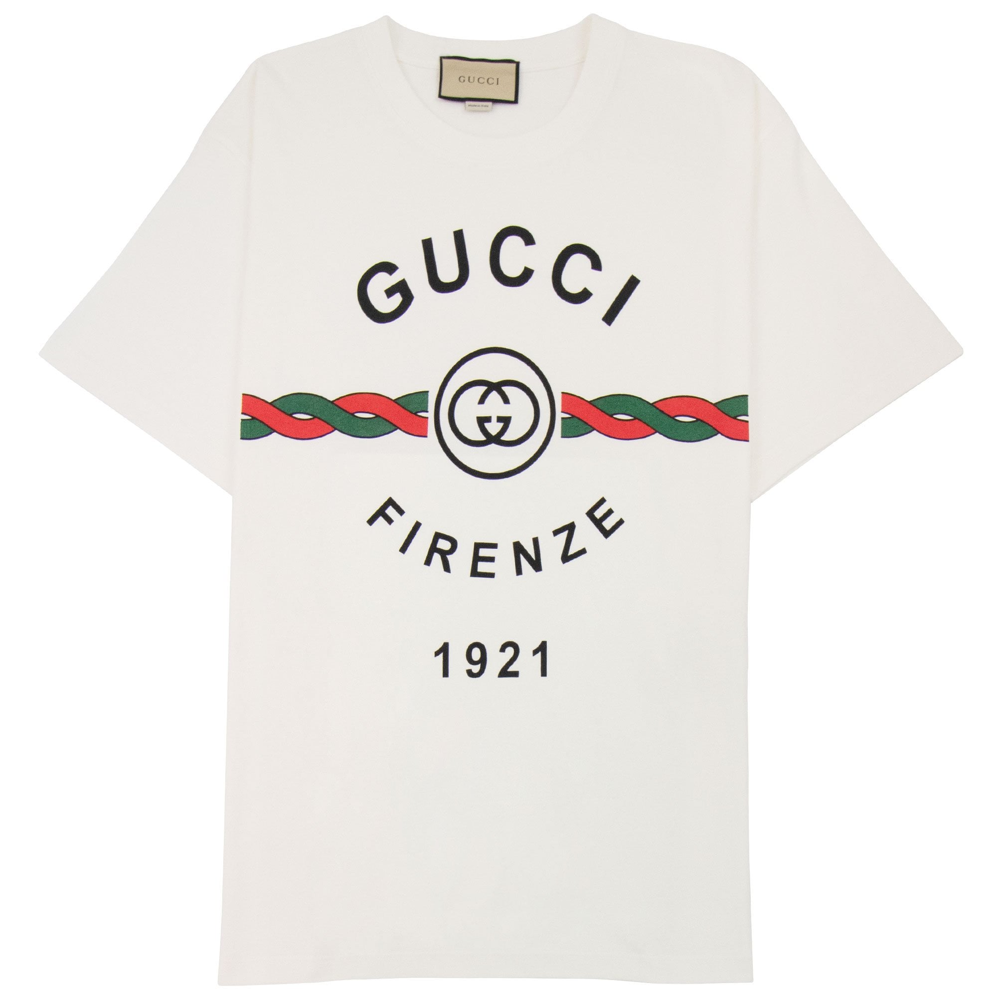 Gucci Firenze 1921 Cotton Jersey White