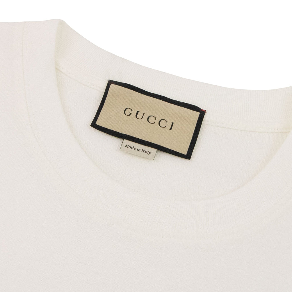 Gucci Firenze 1921 Cotton Jersey White