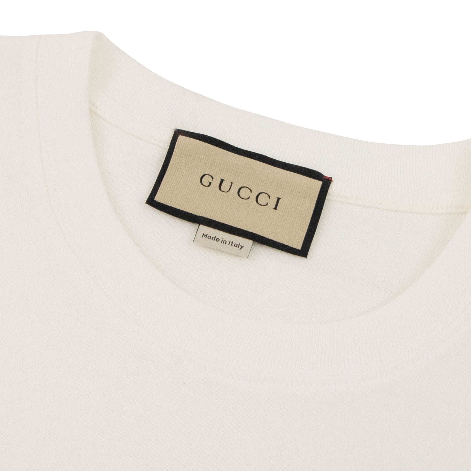 Gucci Firenze 1921 Cotton Jersey White