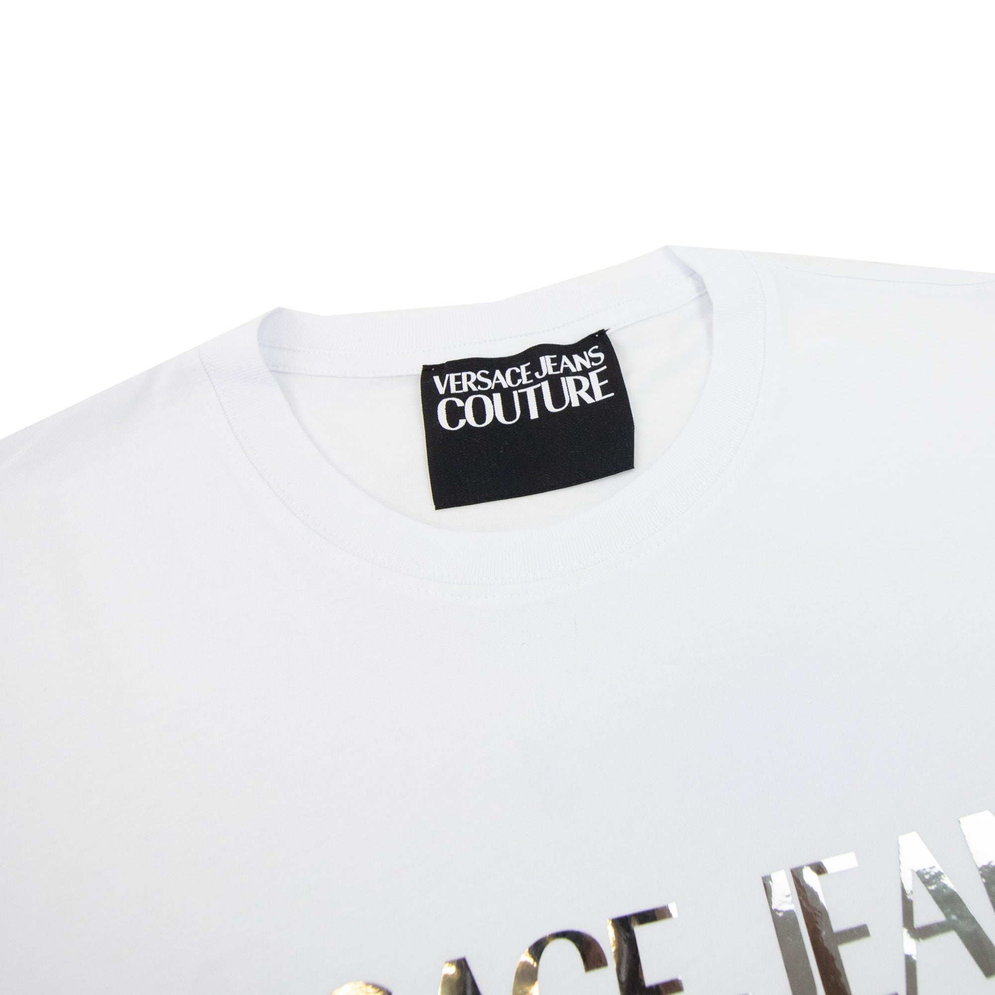 Versace Jeans Couture Logo T Shirt White/silver