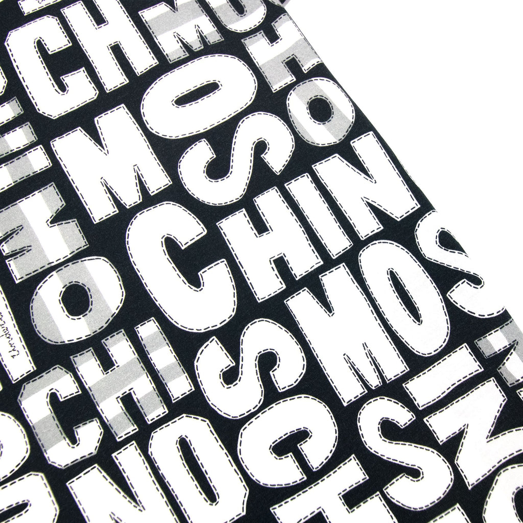 Moschino Underwear All Over Logo T Shirt White/black 1555
