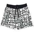 Moschino Underwear All Over Print Shorts White/black 1555