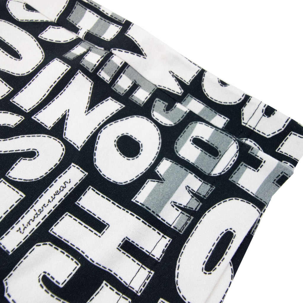 Moschino Underwear All Over Print Shorts White/black 1555