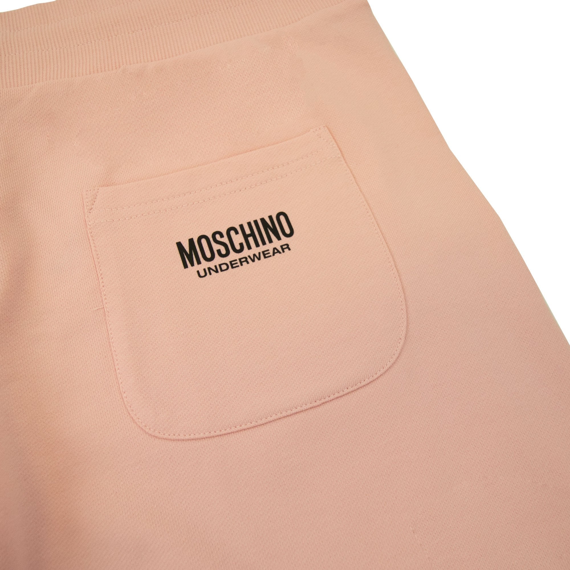 Moschino Underwear Logo Tape Shorts Pink 0227