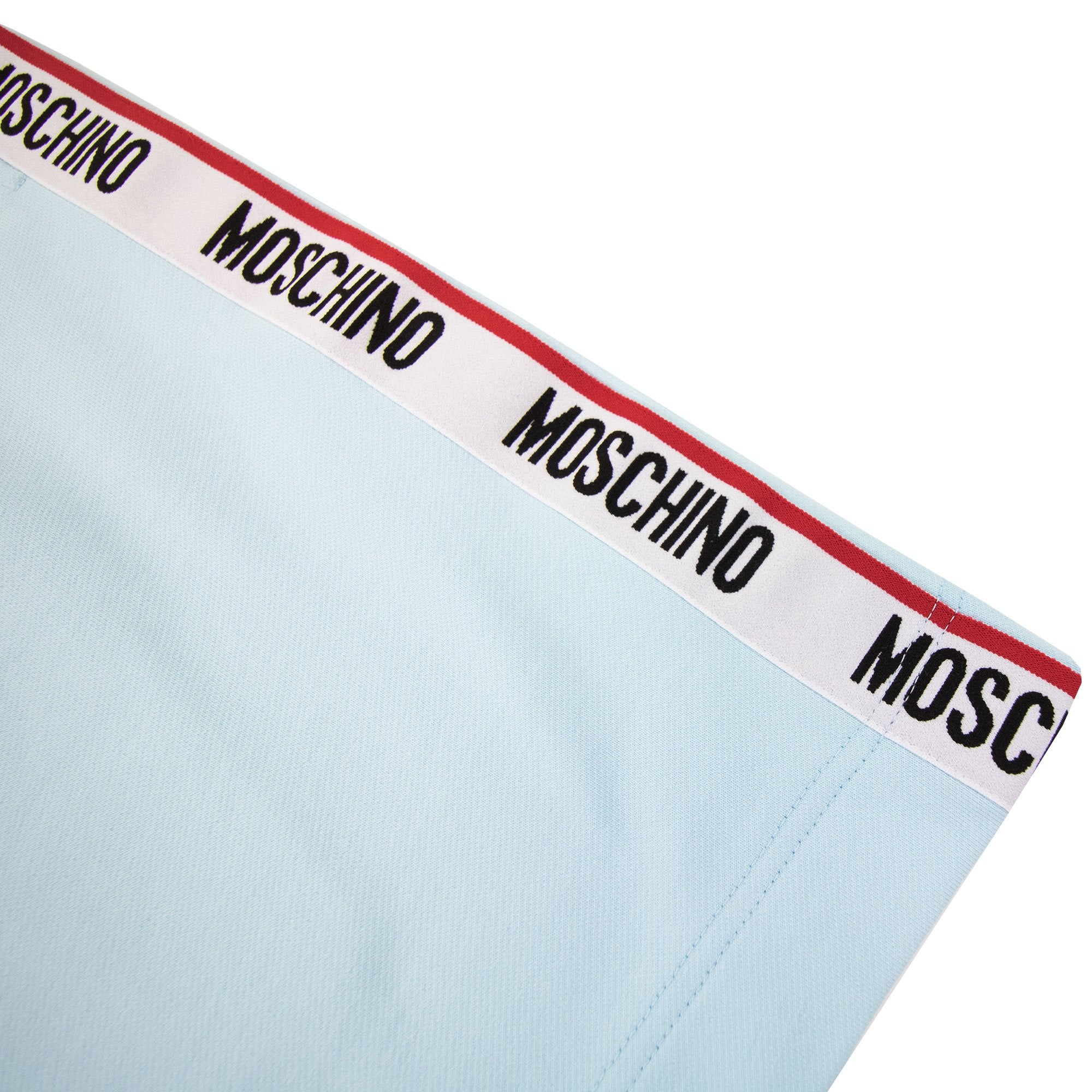 Moschino Underwear Logo Tape Shorts Sky Blue 0332