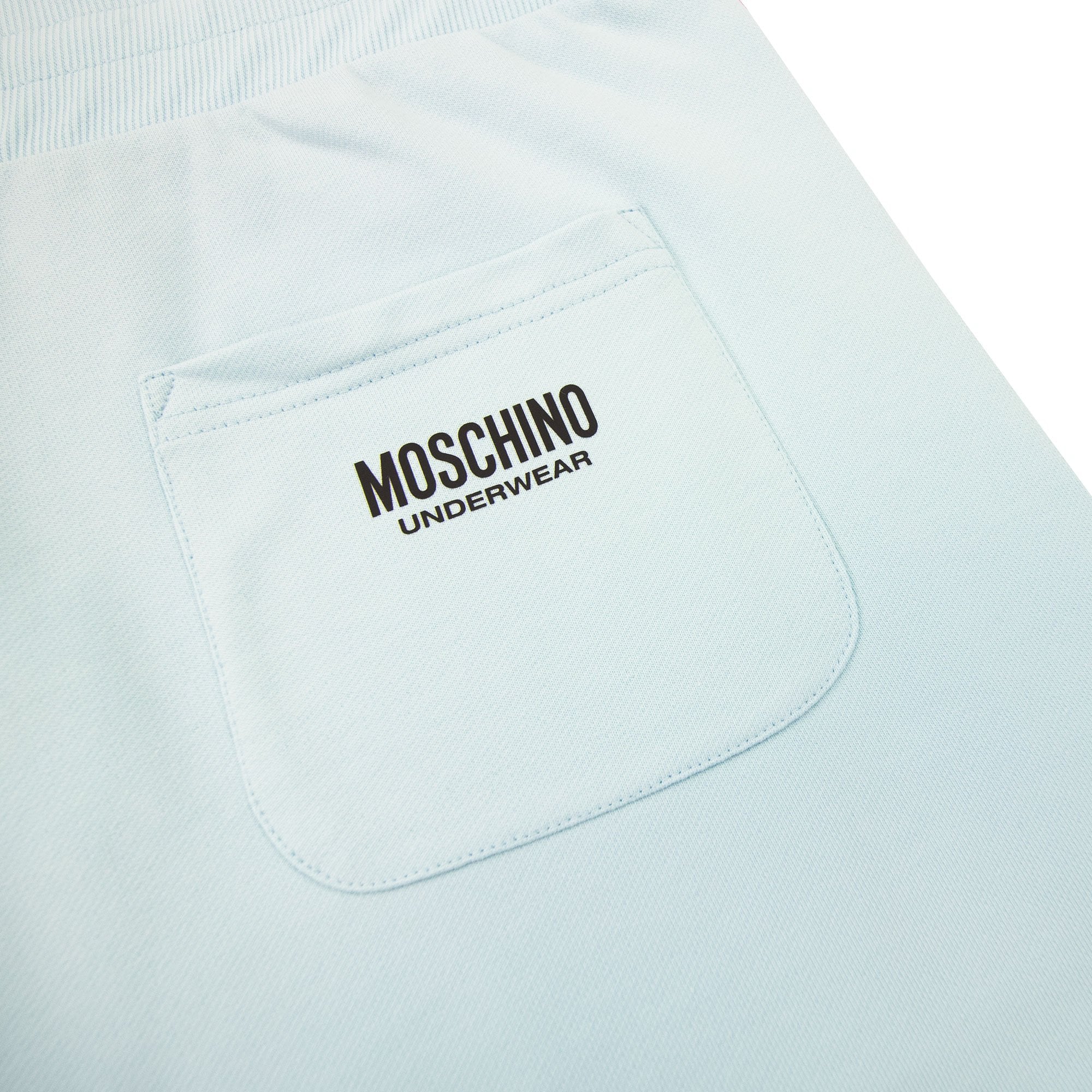 Moschino Underwear Logo Tape Shorts Sky Blue 0332