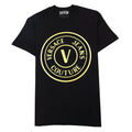 Versace Jeans Couture Vemblem T Shirt Black/gold
