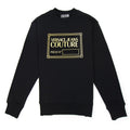 Versace Jeans Couture Box Logo Sweatshirt Black/gold