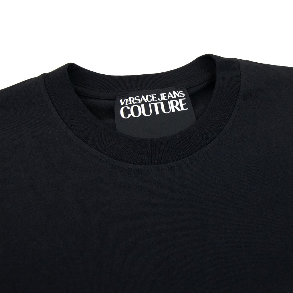 Versace Jeans Couture V Emblem T Shirt Black/gold