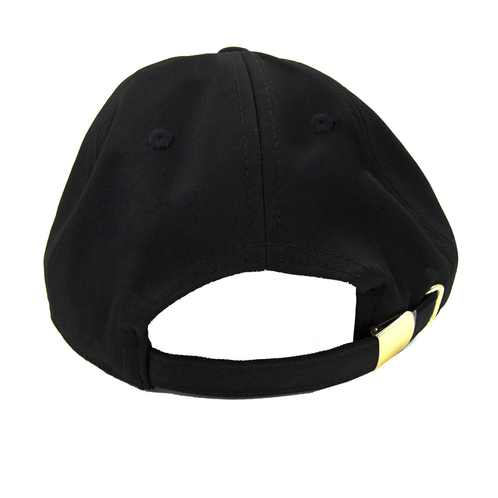 Versace Jeans Couture Logo Print Baseball Cap Black/gold