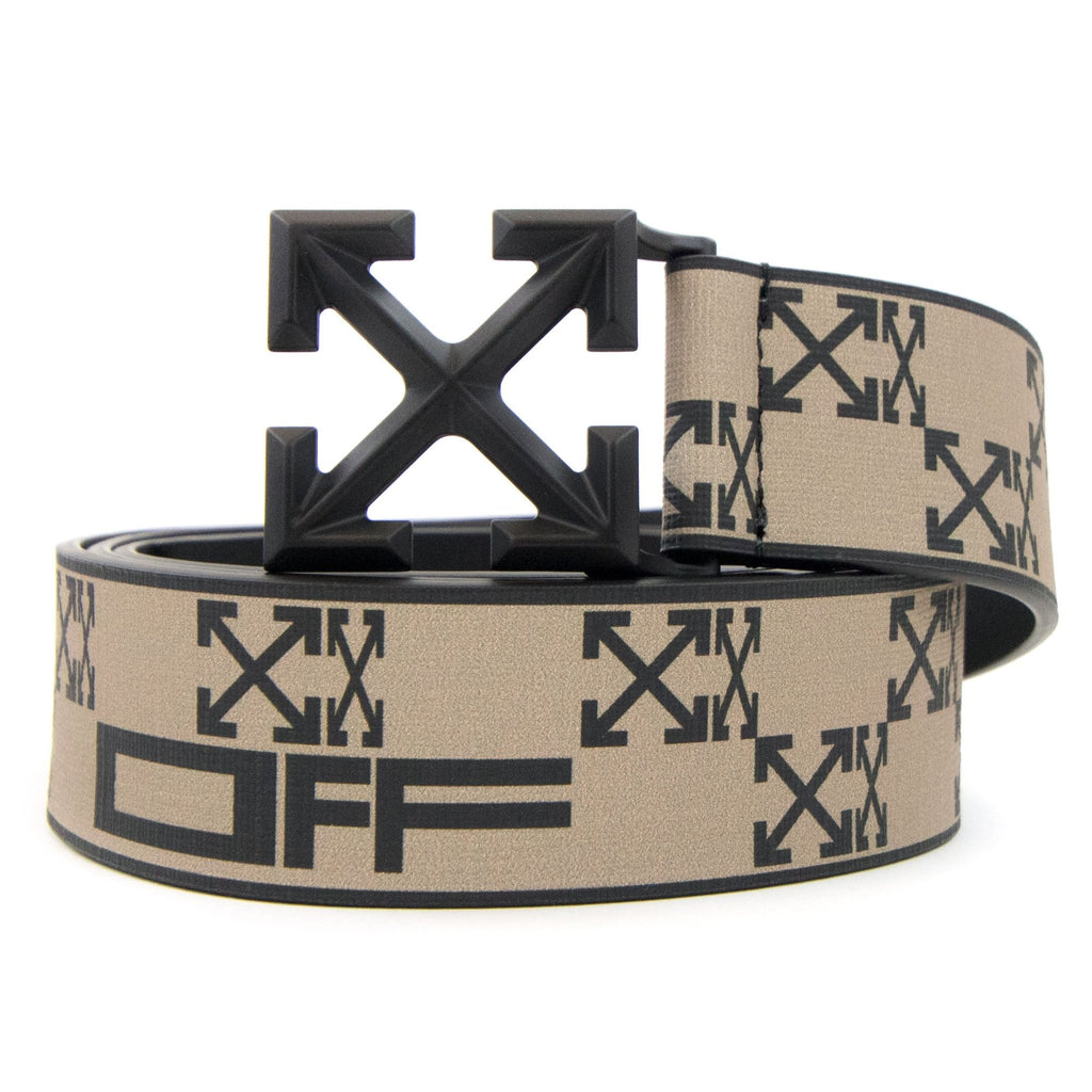 Off White Monogram Arrow Belt Brown/black