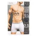 Hugo Boss Three Pack Of Stretch Cotton Boxer Light Grey/Black/Grey
