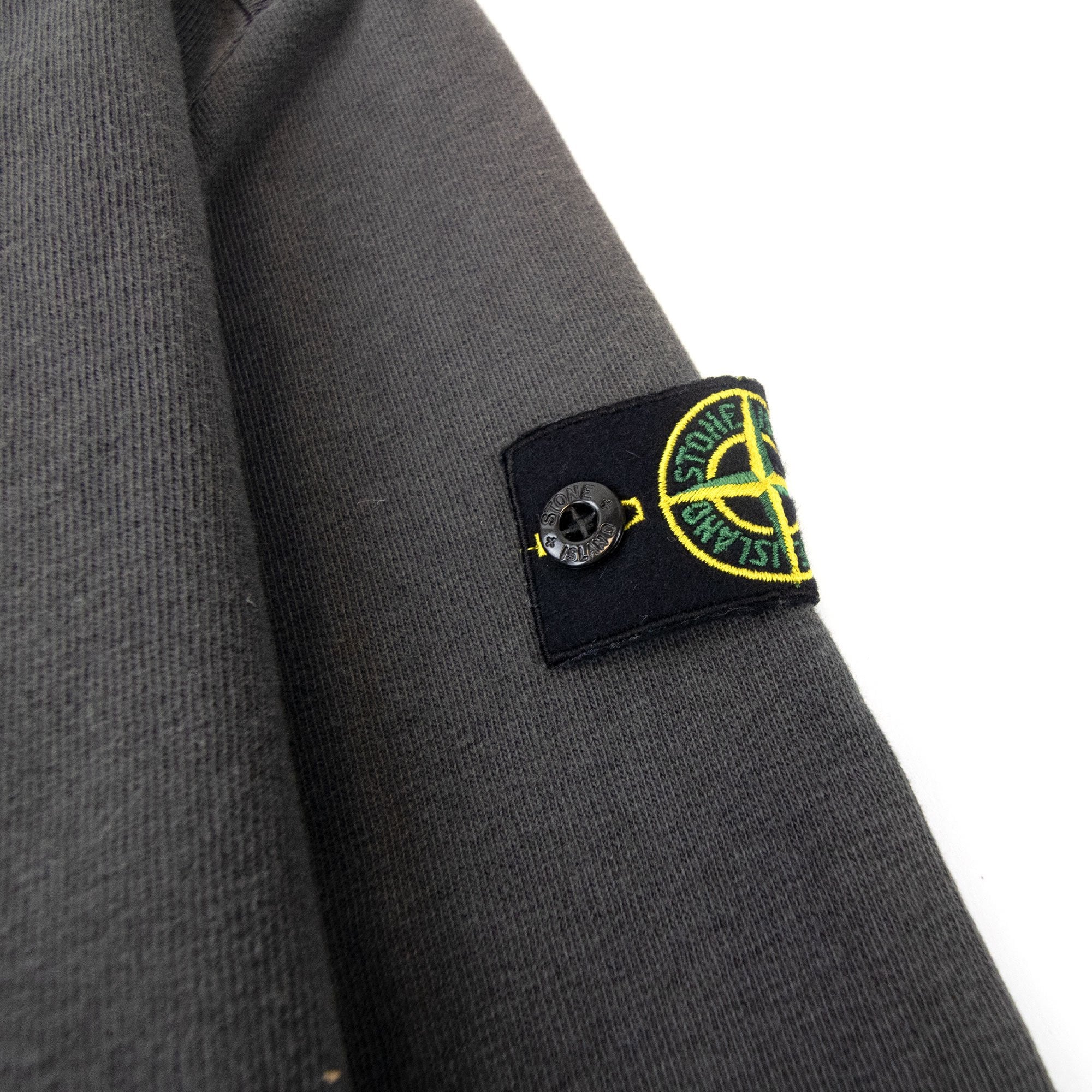 Stone Island Junior Light Fleece Crewneck Sweatshirt Grey V0165
