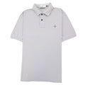 Stone Island Patch Logo Reg Fit Polo Lilac