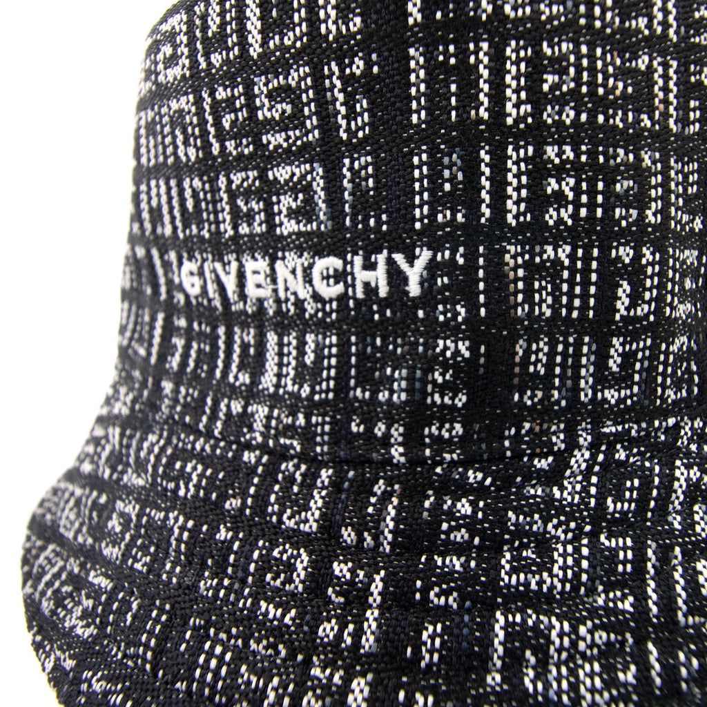 Givenchy 4g Logo-jacquard Bucket Hat Black