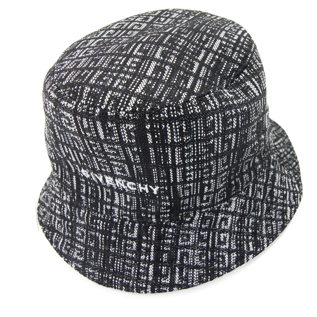 Givenchy 4g Logo-jacquard Bucket Hat Black