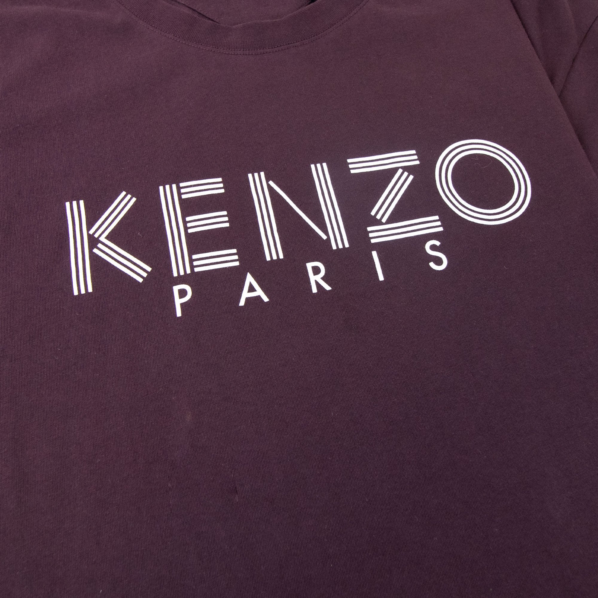 Kenzo Classic Kenzo Paris Tee Burgundy