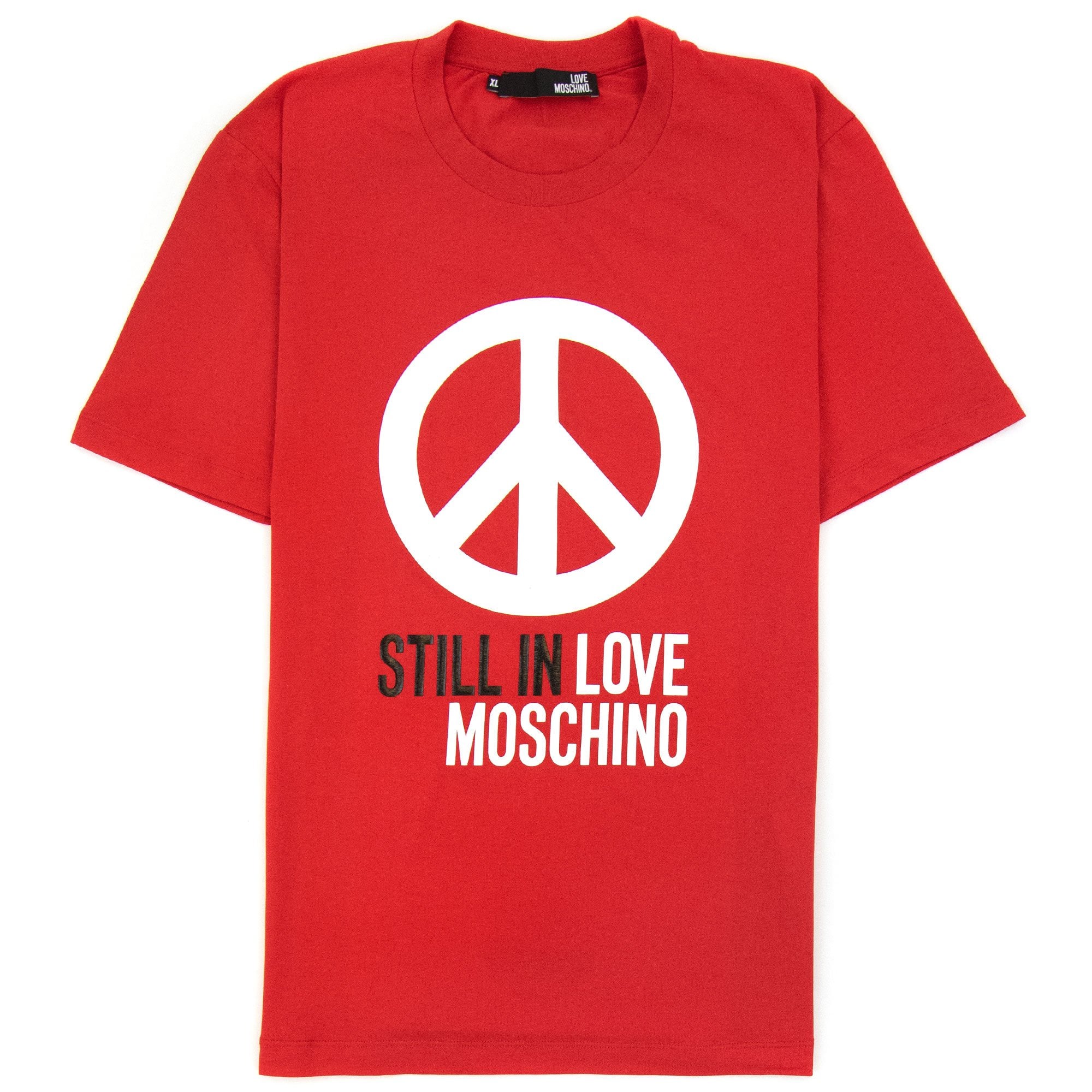Love Moschino Still In Love T/s Red
