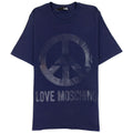 Love Moschino Peace T-shirt Navy/navy