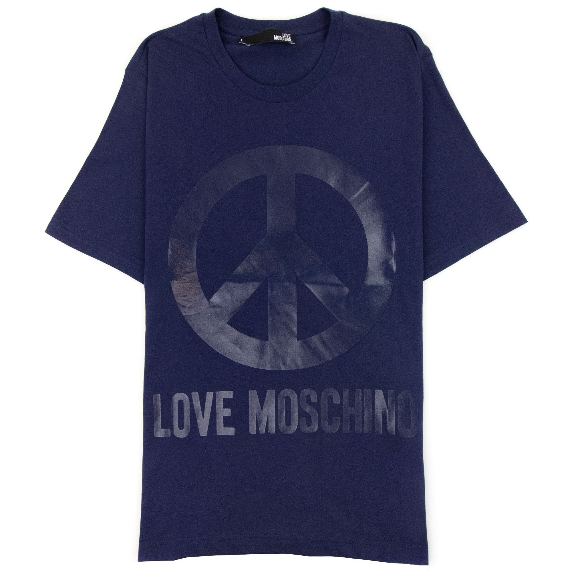 Love Moschino Peace T-shirt Navy/navy