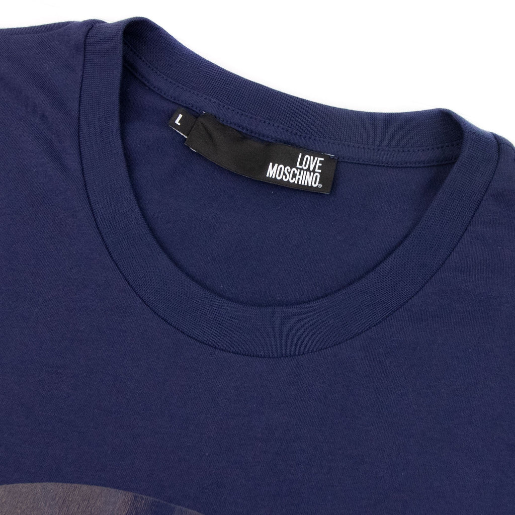 Love Moschino Peace T-shirt Navy/navy