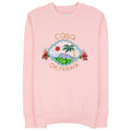 Casablanca Okinawa Embroidered Sweatshirt Pink Loopback