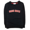 Hugo Boss Kids Brand Logo Crewneck Sweatshirt Black/Red