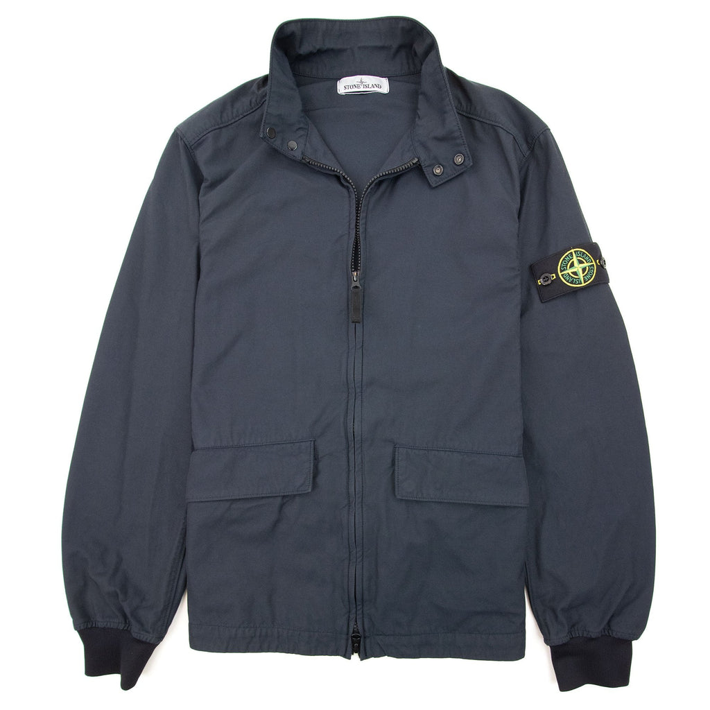Stone Island 41033 Nylon Cotton Batavia Navy Blue V0020