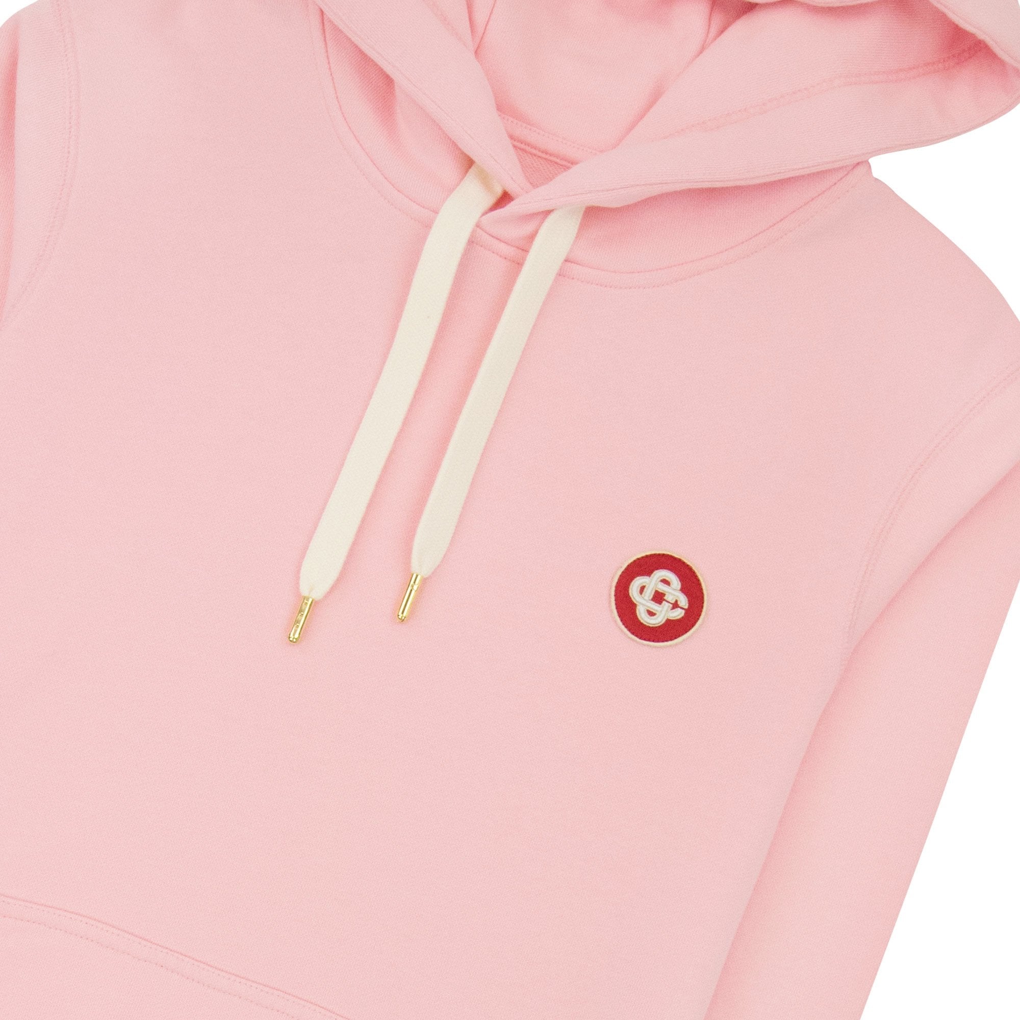 Casablanca Logo Hooded Sweatshirt Pink
