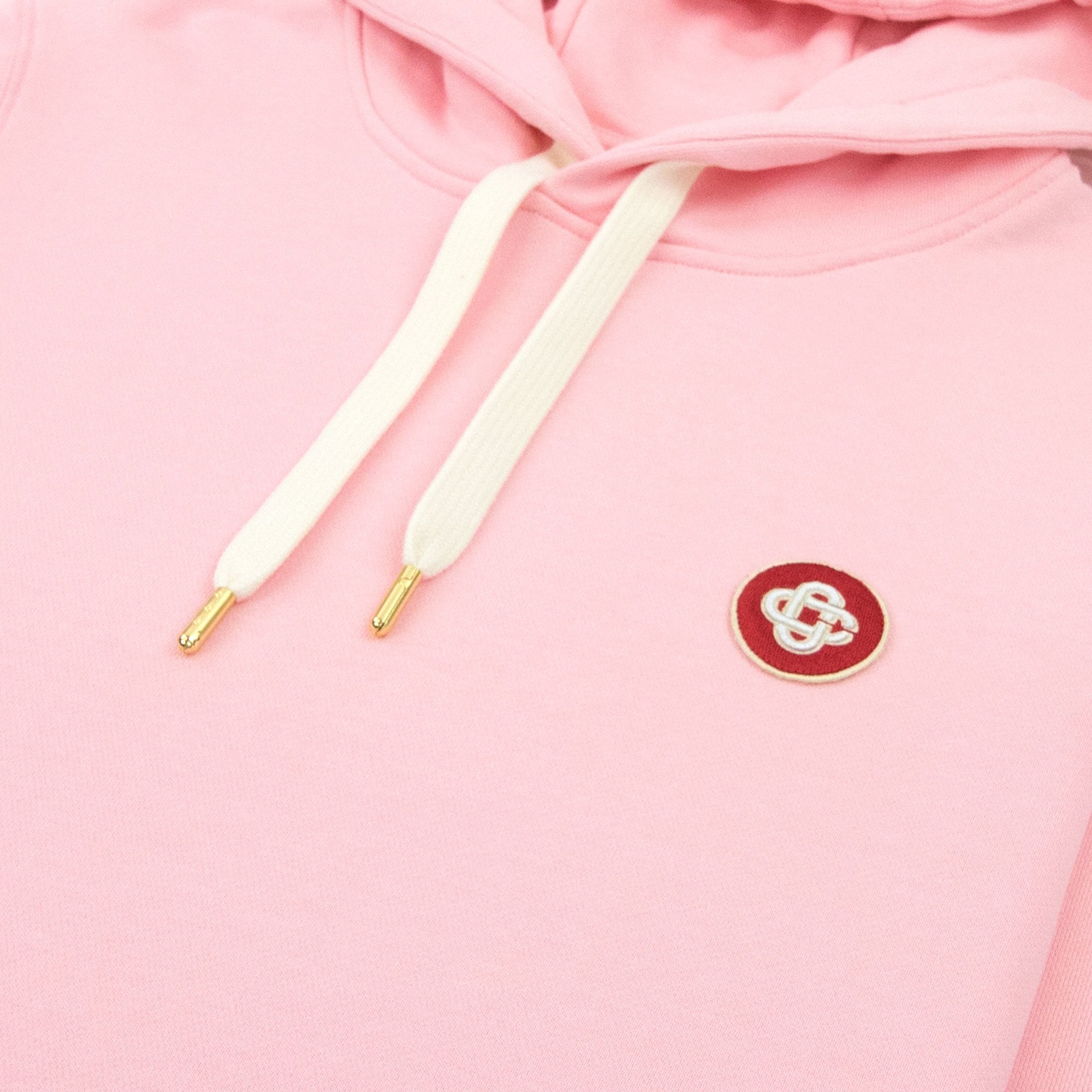 Casablanca Logo Hooded Sweatshirt Pink