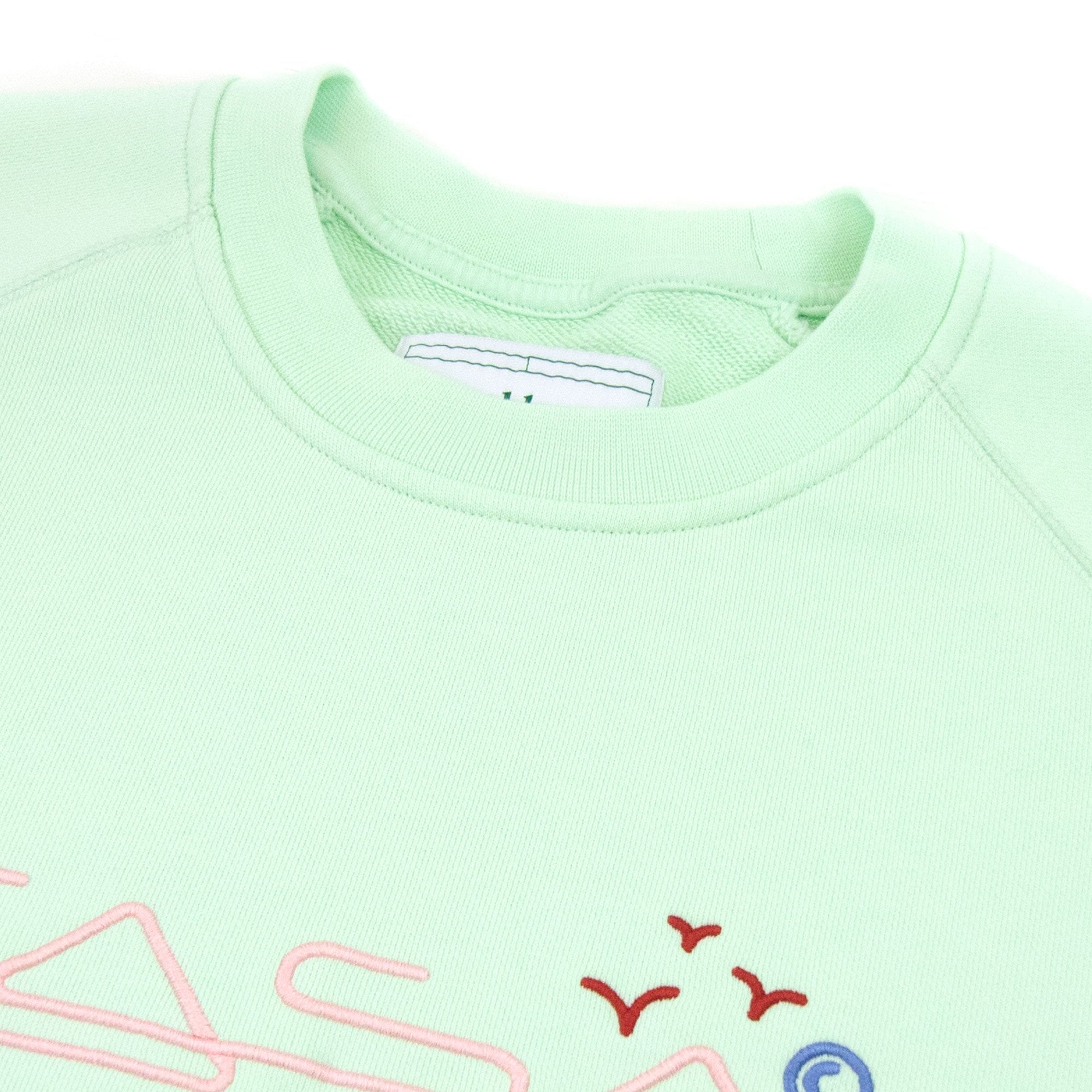 Casablanca Casa Embroidered Logo Sweatshirt Mint
