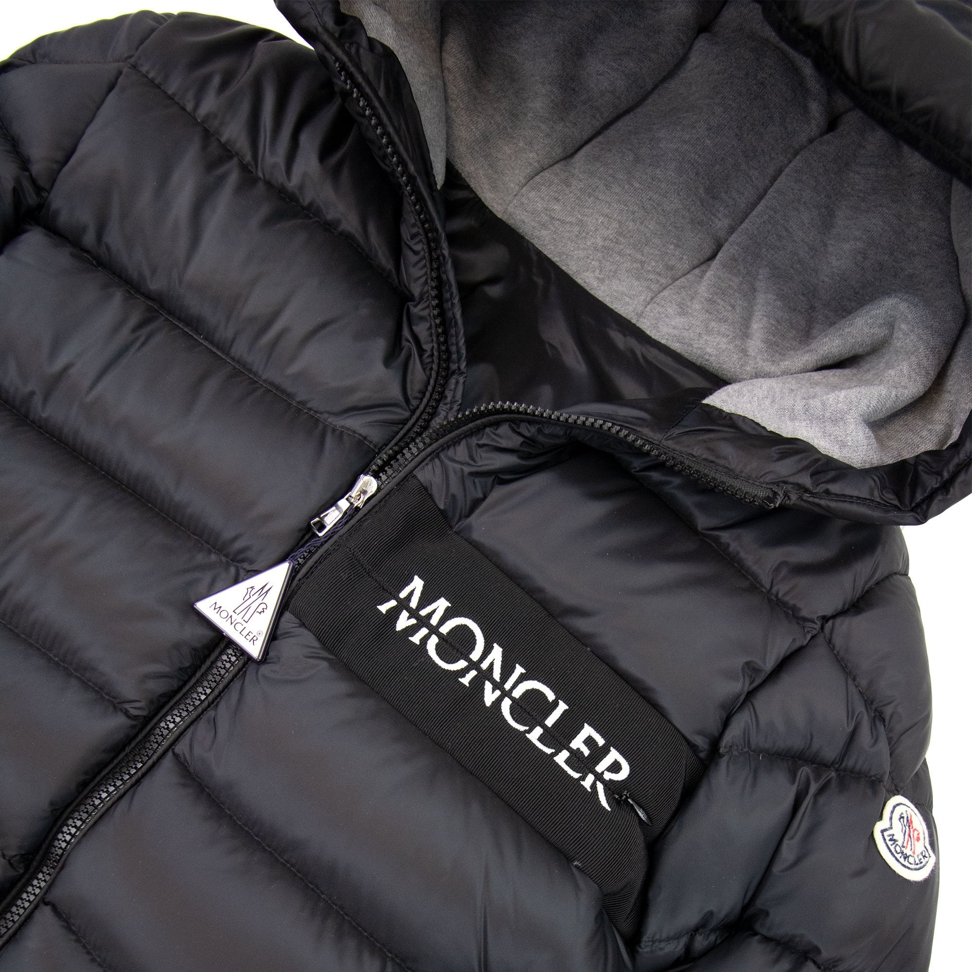 Moncler Junior Aiton Puffa Jacket Black