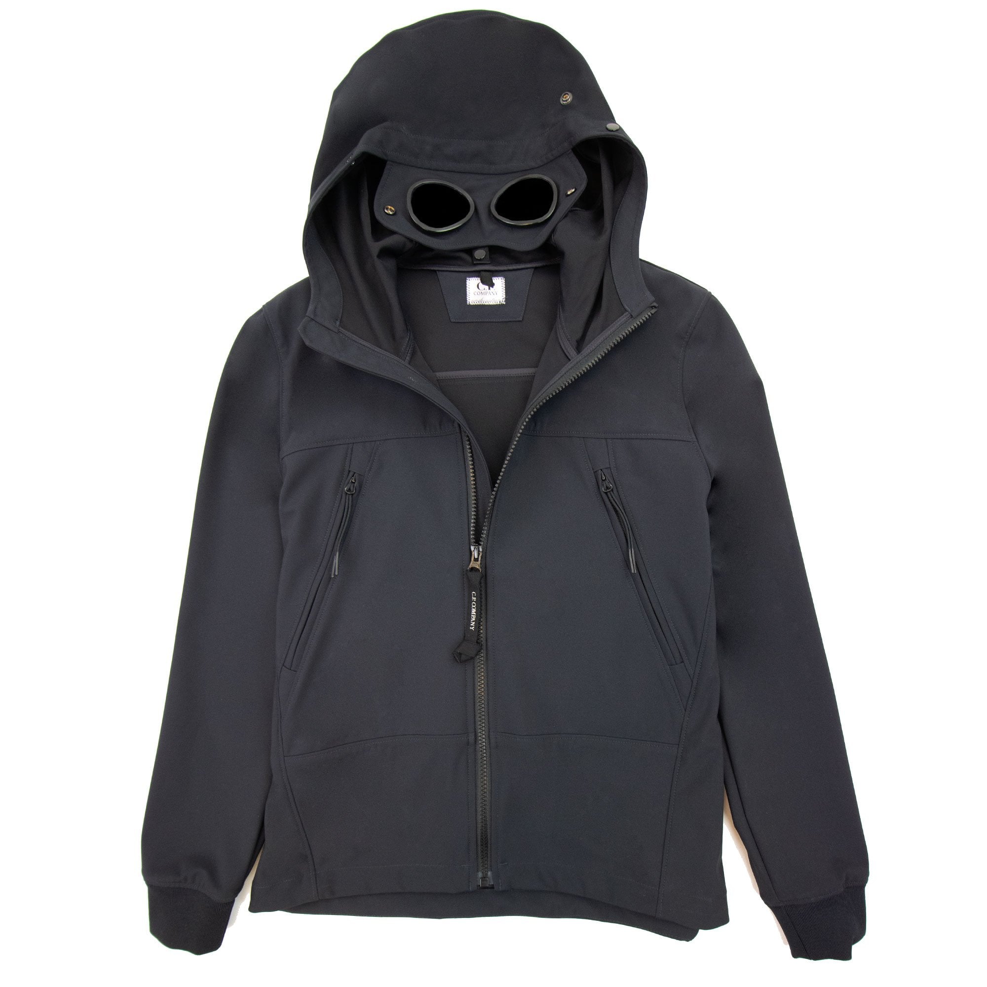 Cp Company Undersixteen Soft Shell Google Jacket Navy 888 | ONU – Onu