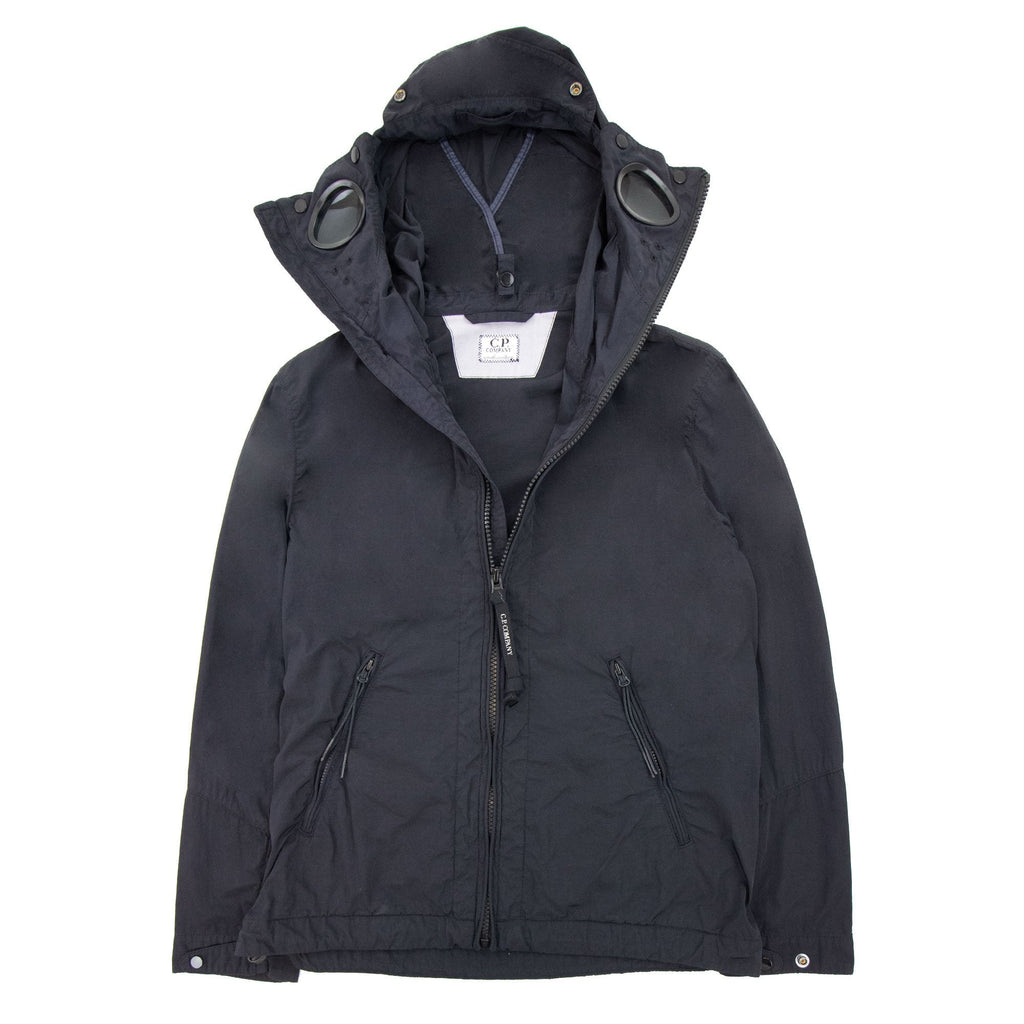 Cp Company Undersixteen Chrome Hoodied Goggle Jacket Navy 888