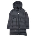 Moncler Barbel Long Down Jacket Black 999