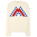 Moncler Graphic Wool Mohair Jumper Off White 034