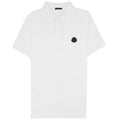 Moncler Logo Polo Shirt White 001
