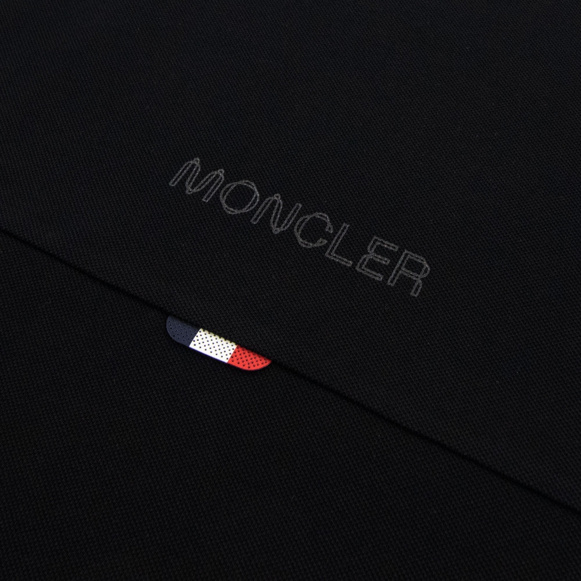 Moncler Logo Polo Shirt Black 999