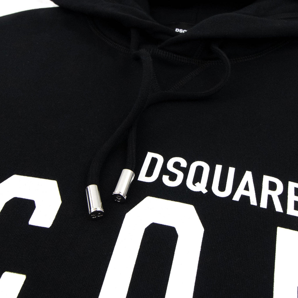 Dsquared2 D2 Icon Hoodie Black