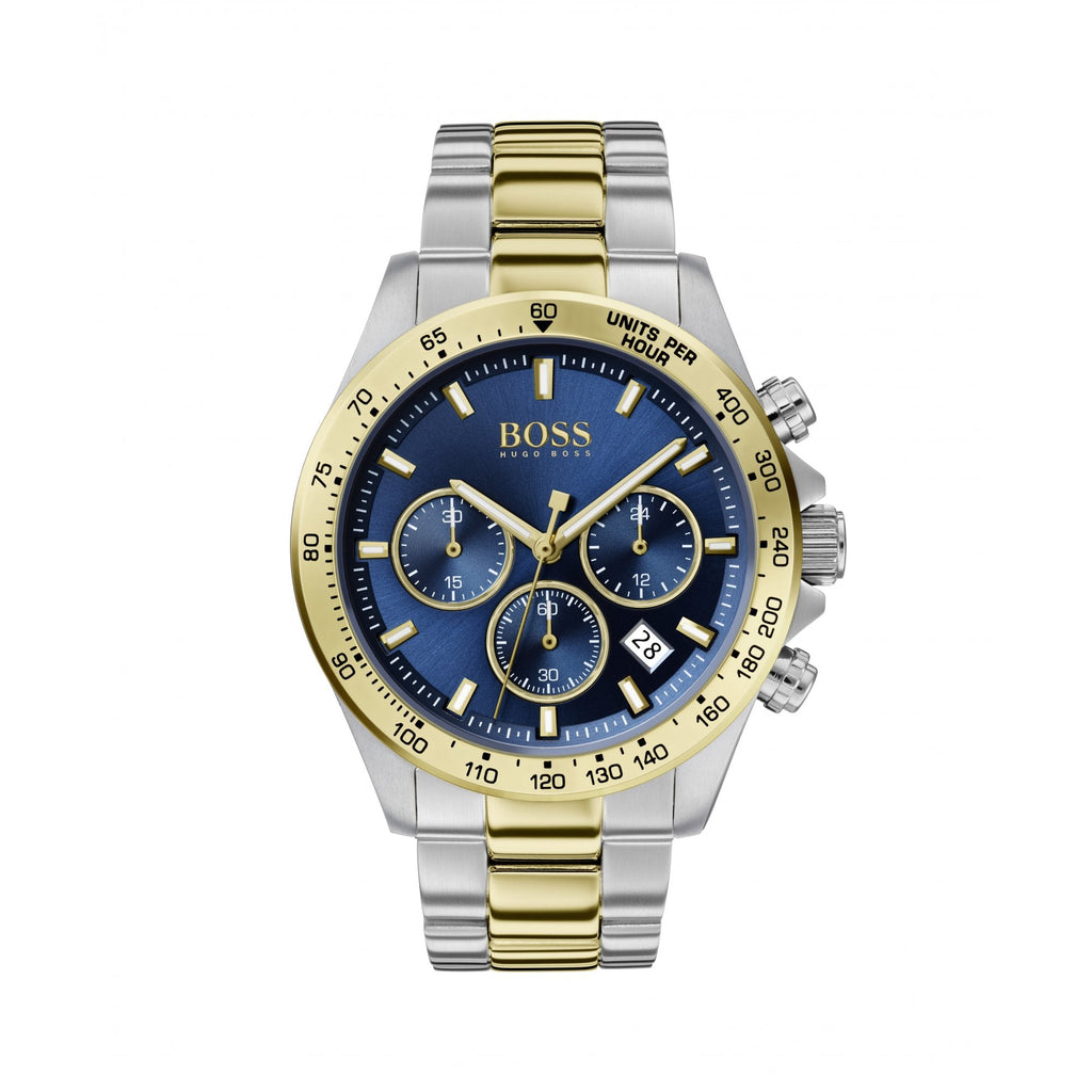 Hugo Boss Hero Two Tone Stainless Watch Stainless Steel