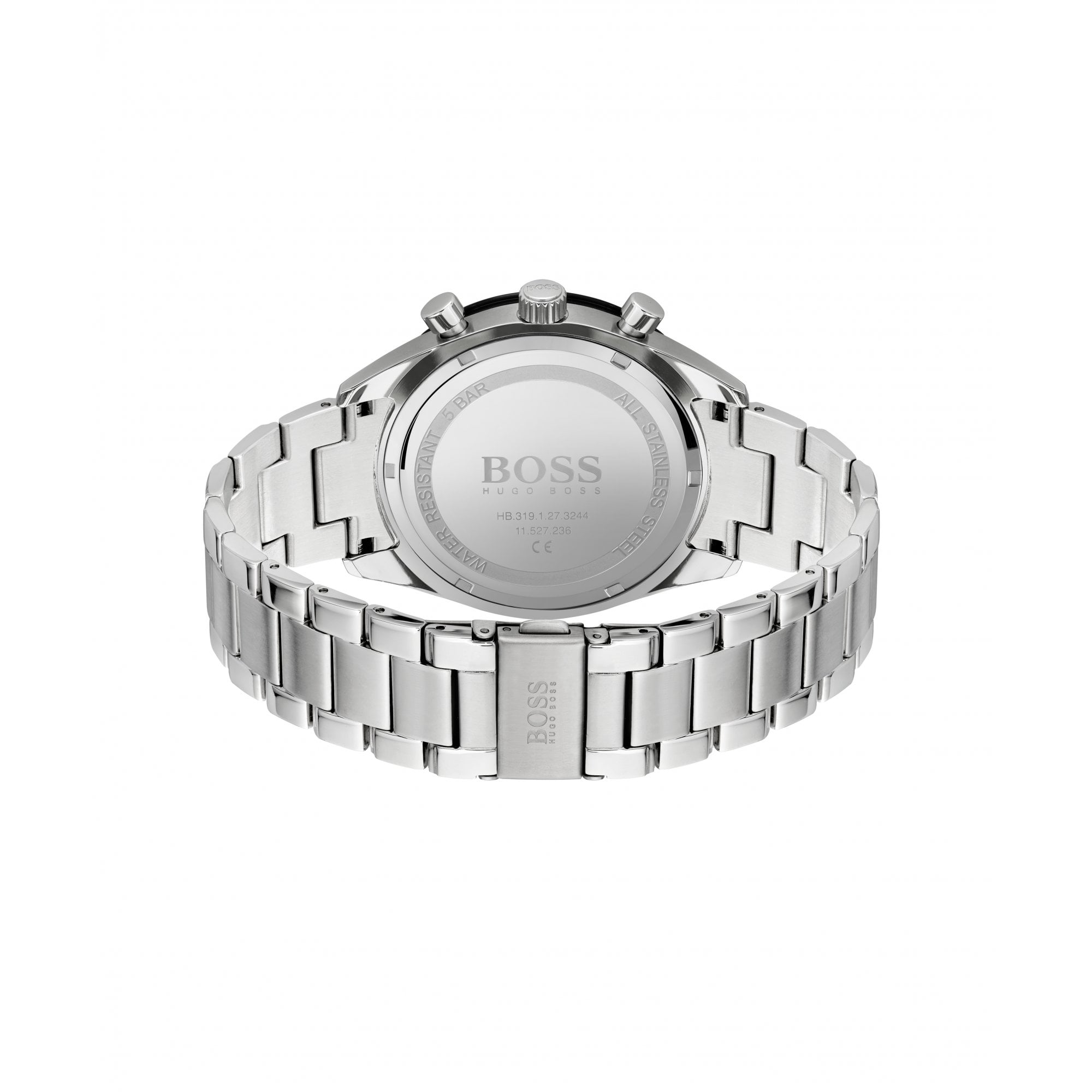 Hugo Boss Santiago Stainless Watch Black