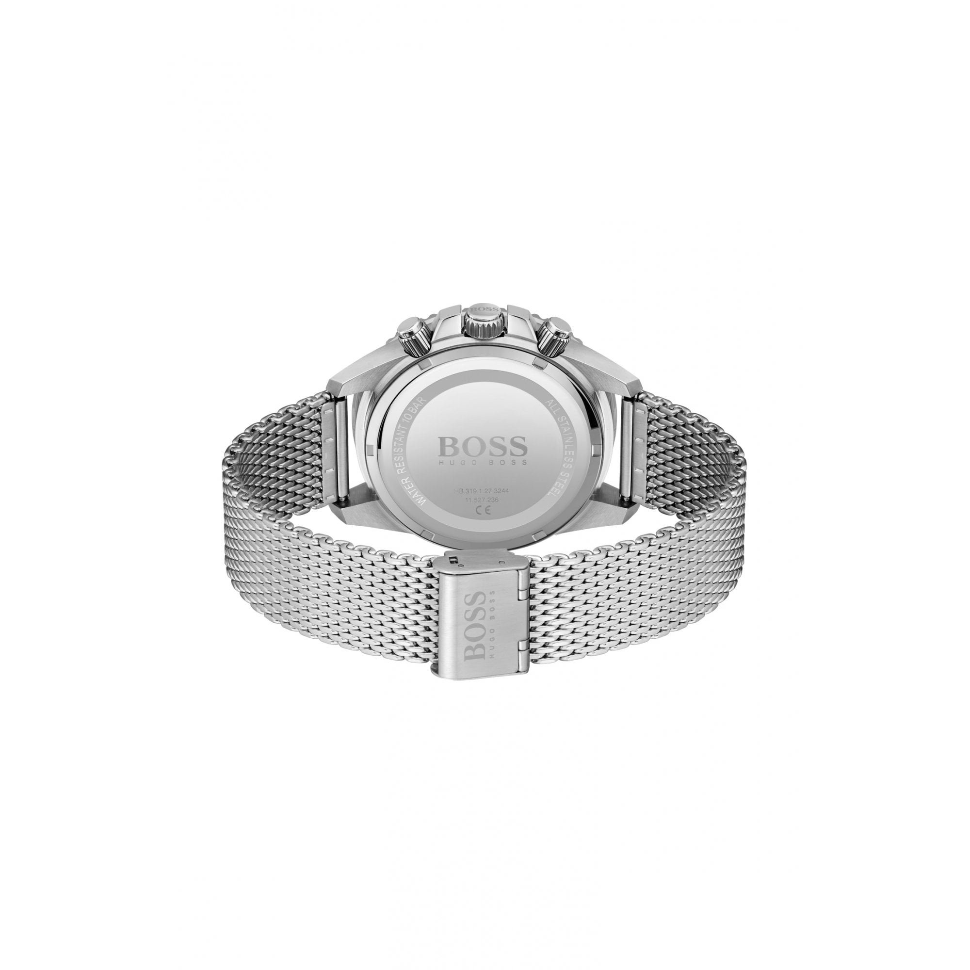 Hugo Boss Admiral Green Steel Watch Stainless Steel