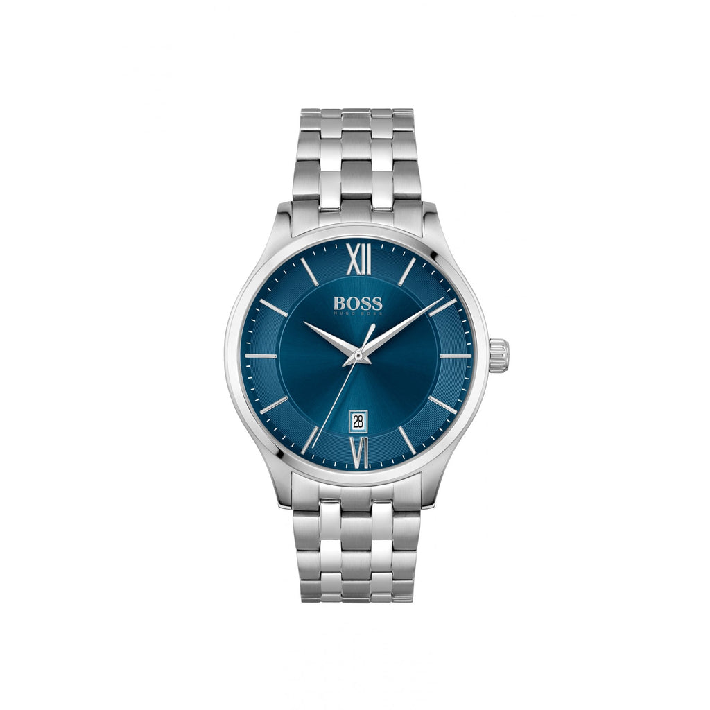 Hugo Boss Elite Quartz Calendar Watch Stainless Steel