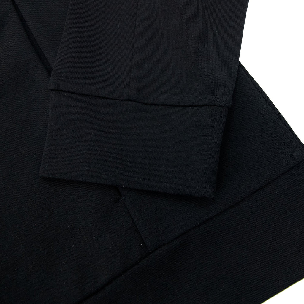 Hugo Boss Saggy 1 Block Logo Zip Up Hoody Black 001