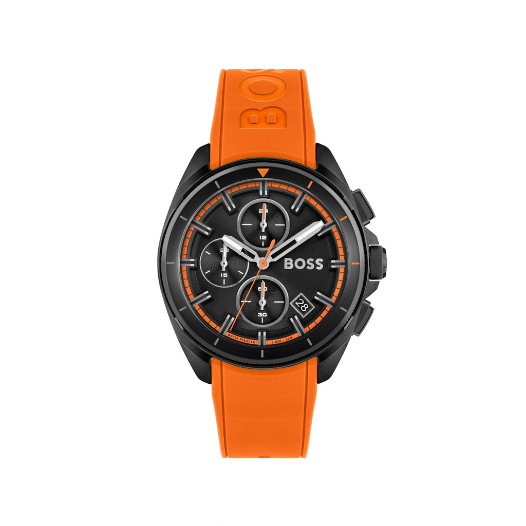 Hugo Boss Orange Volane Rubber Strap Watch