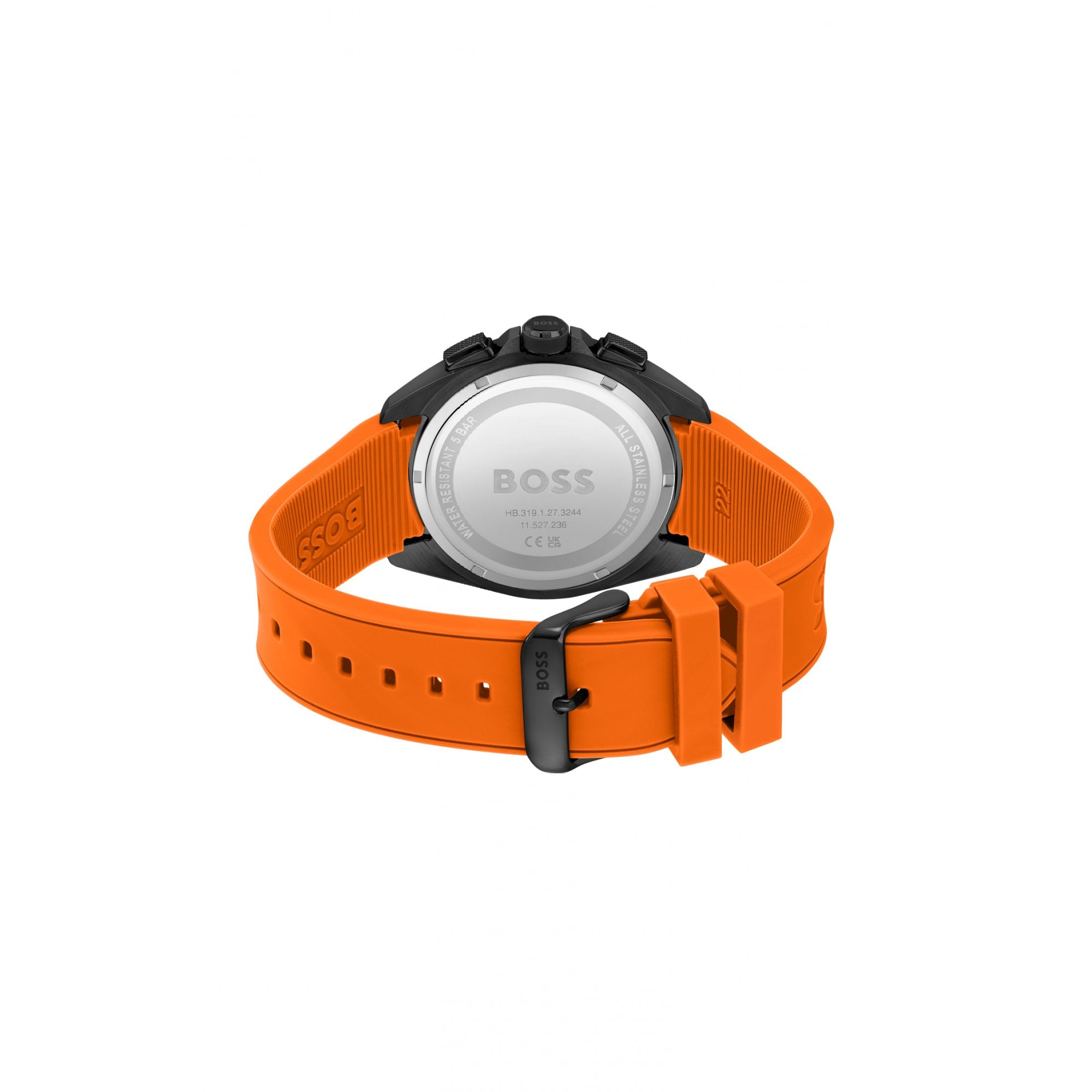 Hugo Boss Orange Volane Rubber Strap Watch