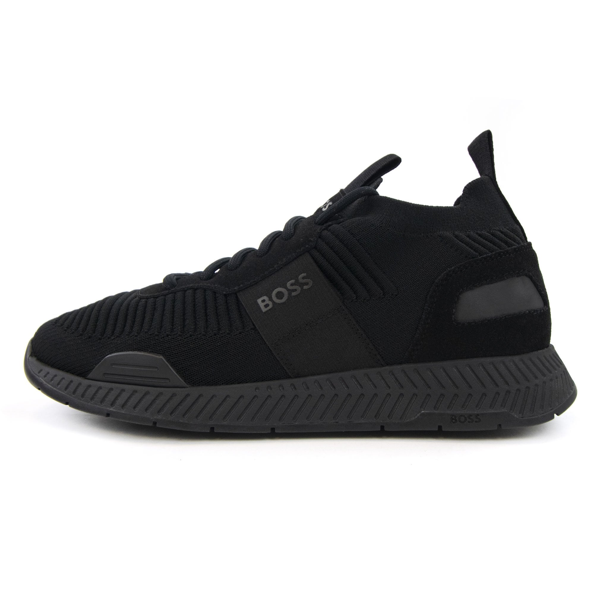Hugo Boss Mesh Sock Runner Black