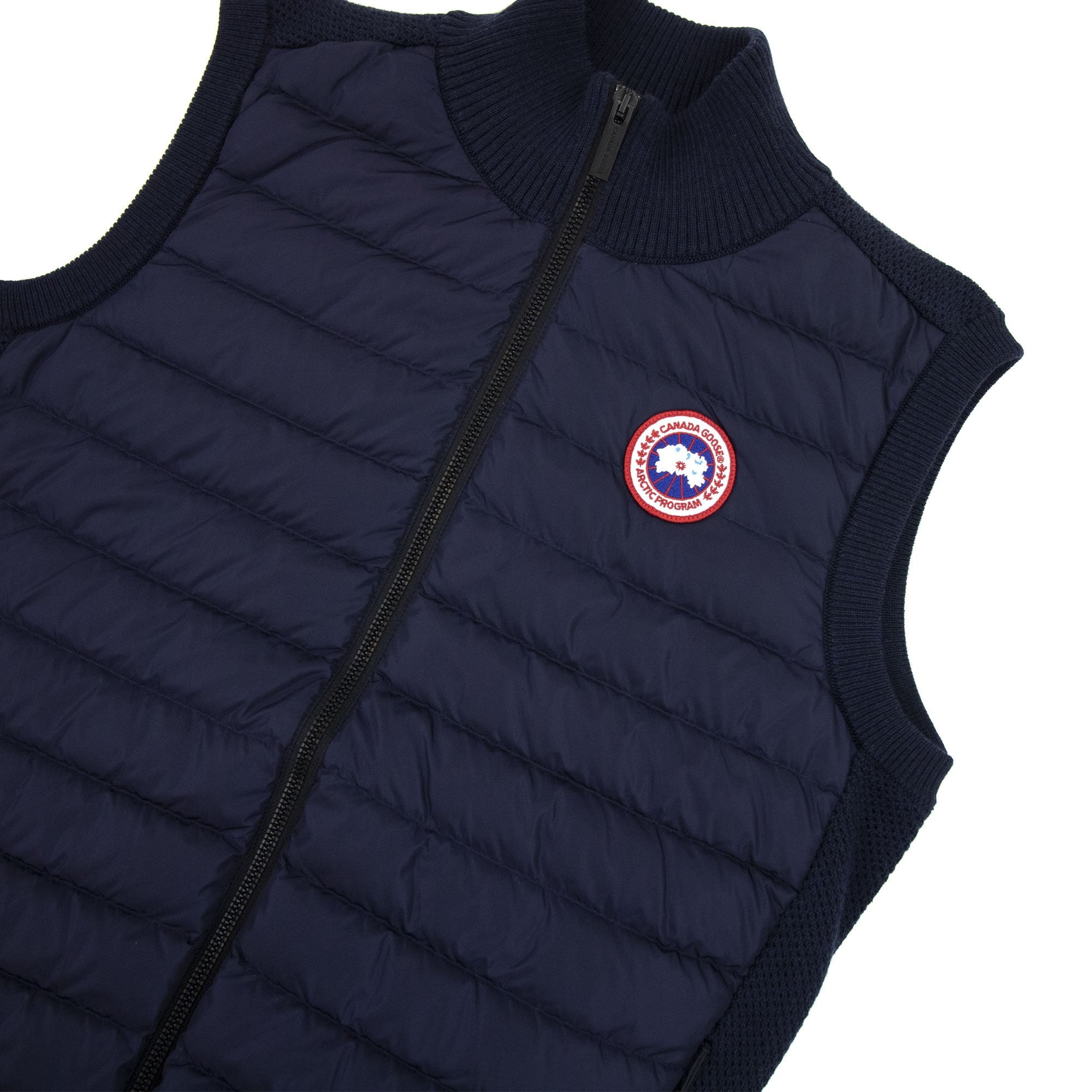 Canada Goose Hybridge Knit Vest Marine Blue